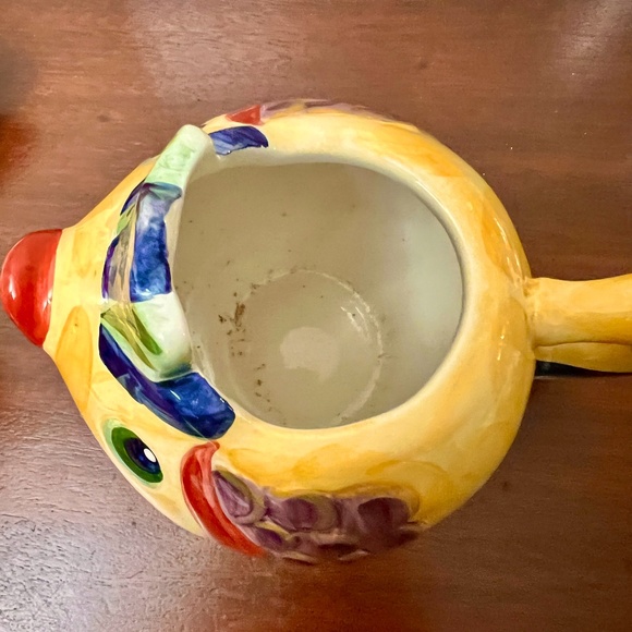 Under The Sea Fish Colorful Pitcher Hand Painted Tops Gallery 6" x 6' - Picture 5 of 6